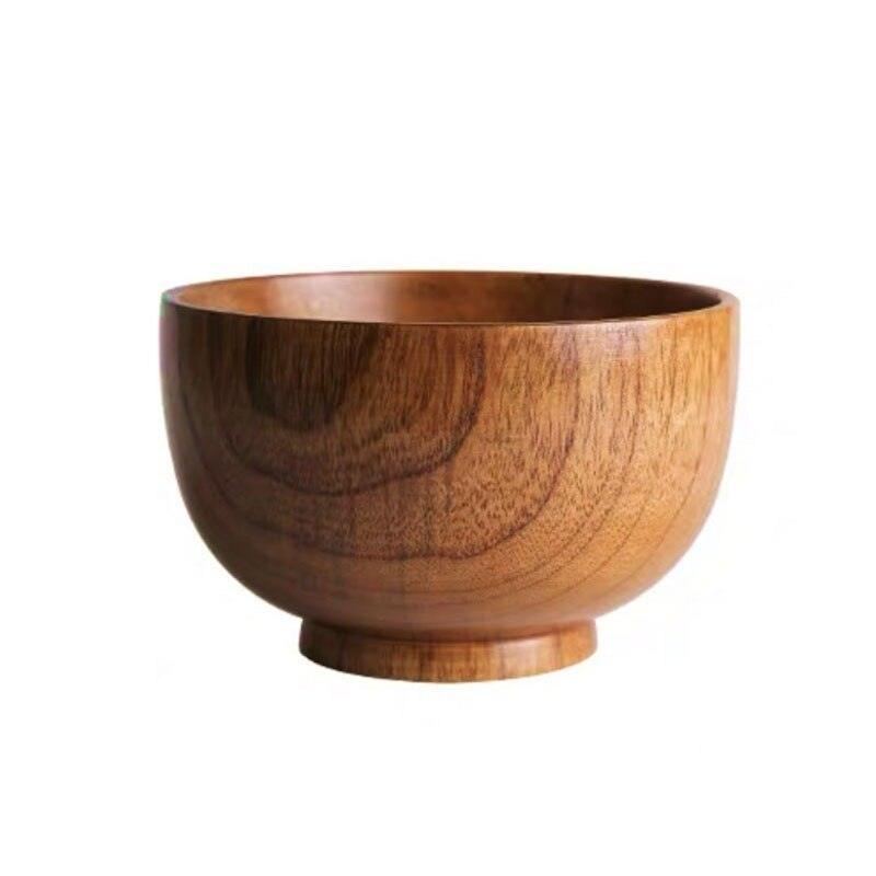 Acacia Wood Serving Bowl - TheEcoKitchenPlus