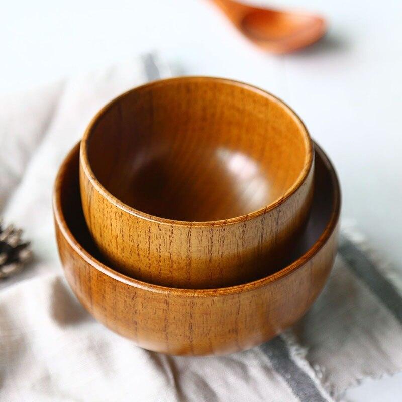 Acacia Wood Serving Bowl - TheEcoKitchenPlus