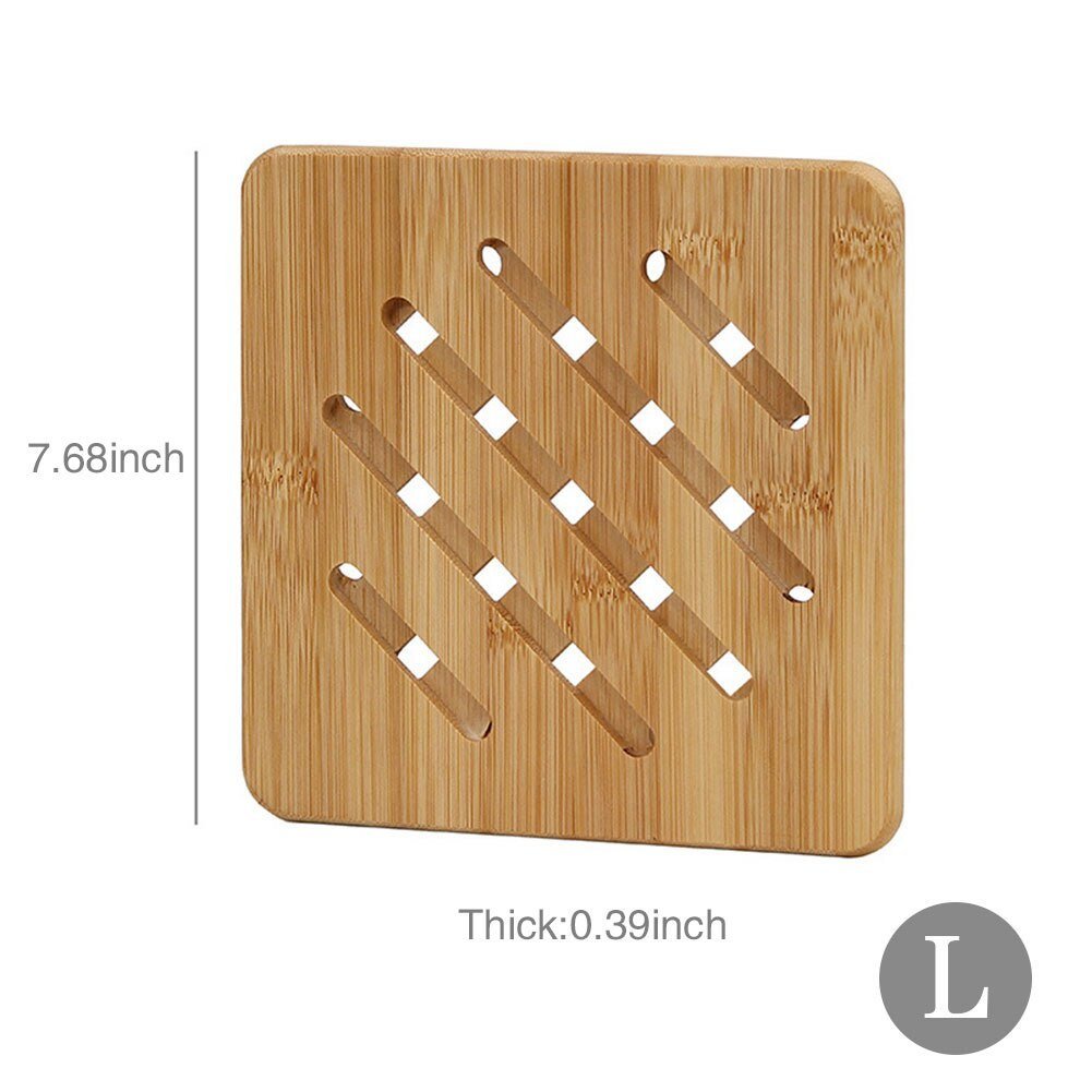 Bamboo Heat Insulation Pad - TheEcoKitchenPlus