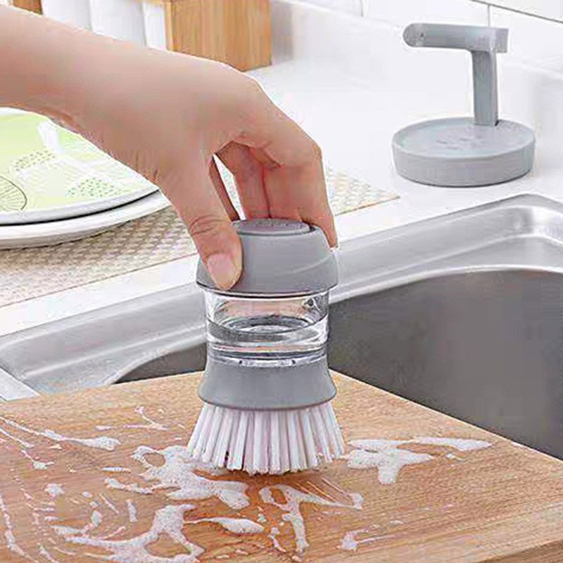 Bowl Scrubber Soap Dispenser - TheEcoKitchenPlus