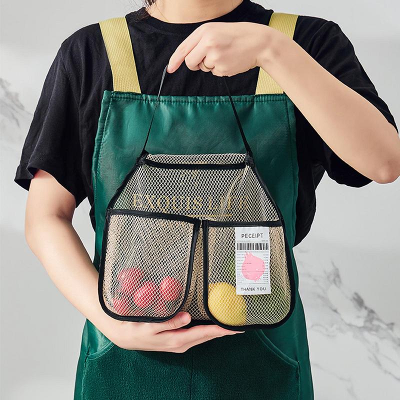 Hanging Garlic Net Bag - TheEcoKitchenPlus