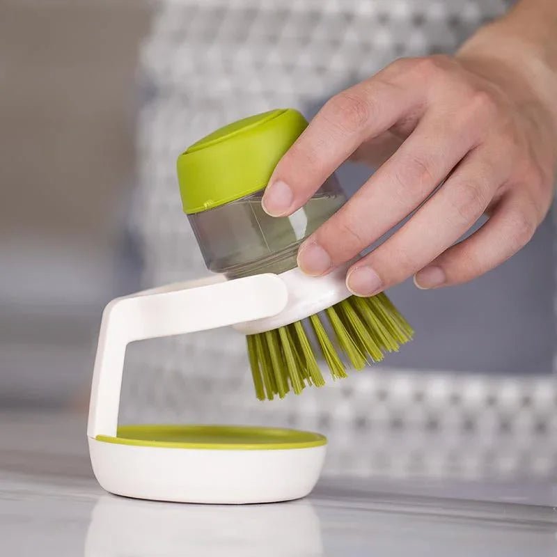 Multifunctional Pressing Cleaning Brush - TheEcoKitchenPlus