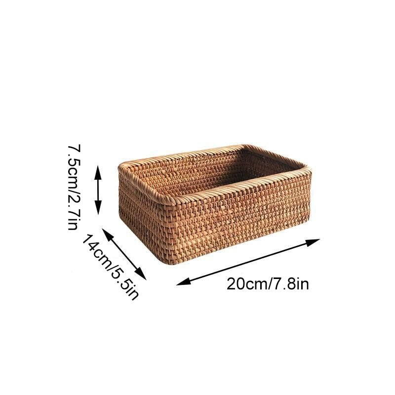 Rattan Wicker Basket - TheEcoKitchenPlus