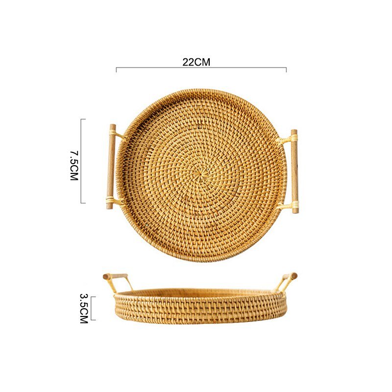 Rattan Wicker Basket - TheEcoKitchenPlus