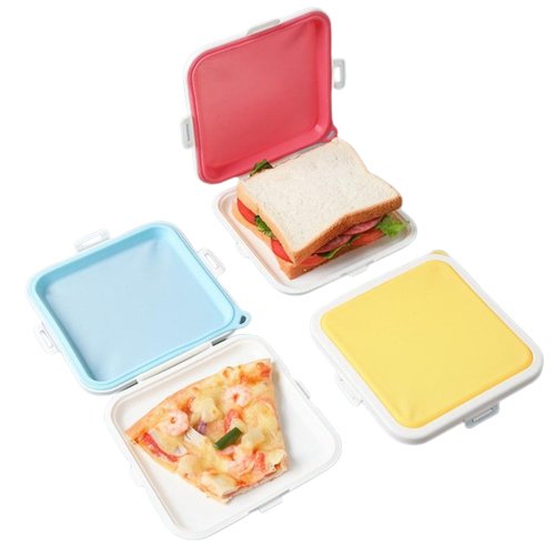 Reusable Silicone Sandwich Case - TheEcoKitchenPlus