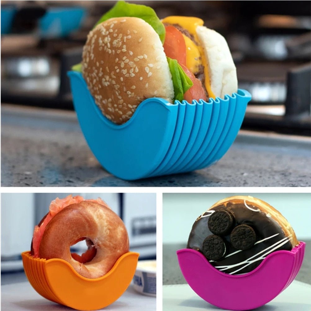 Silicone Burger Holder - TheEcoKitchenPlus