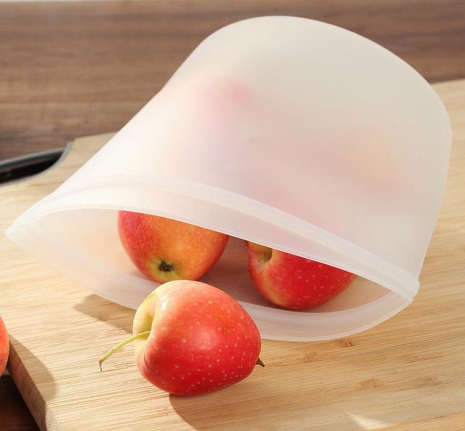 Silicone Food Storage Bag - TheEcoKitchenPlus