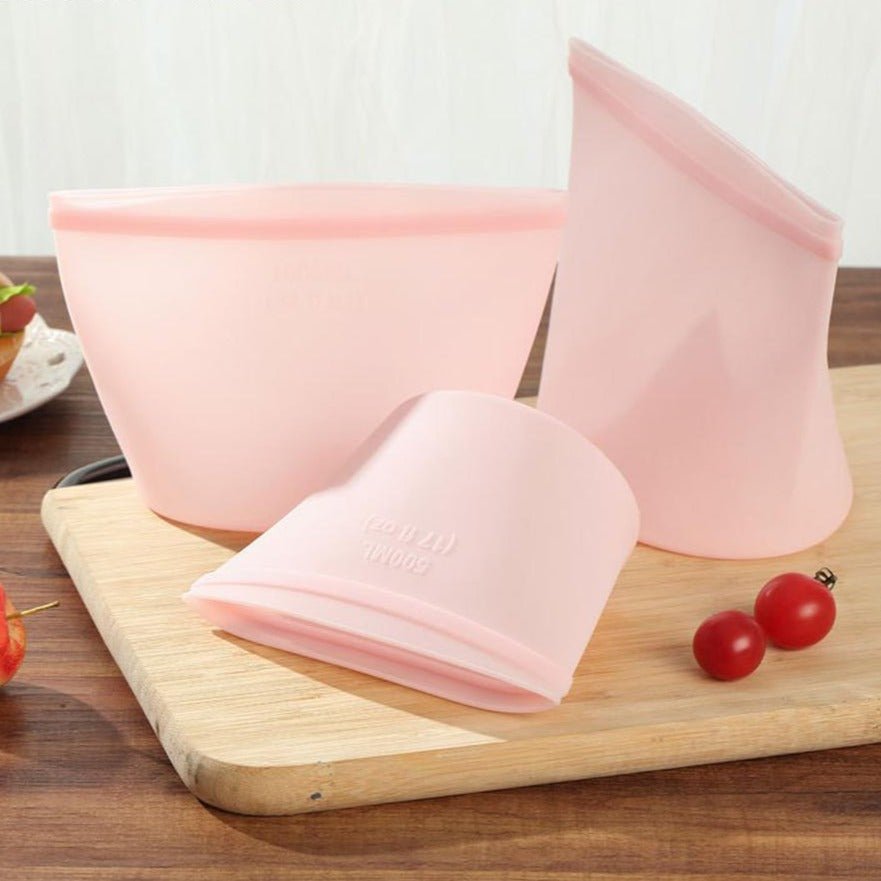 Silicone Food Storage Bag - TheEcoKitchenPlus